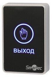 Кнопка выхода Smartec ST-EX020LSM-BK, сенсорная (СКУД)