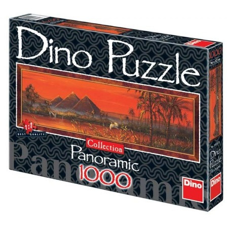 Dino puzzle Панорамный Пазл из 1000 деталей. Пирамиды Гизы, Египет - фото 2 - id-p77436801