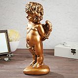 Статуэтка "Ангел Амур" цвет бронзовый, 26,5 см, фото 2