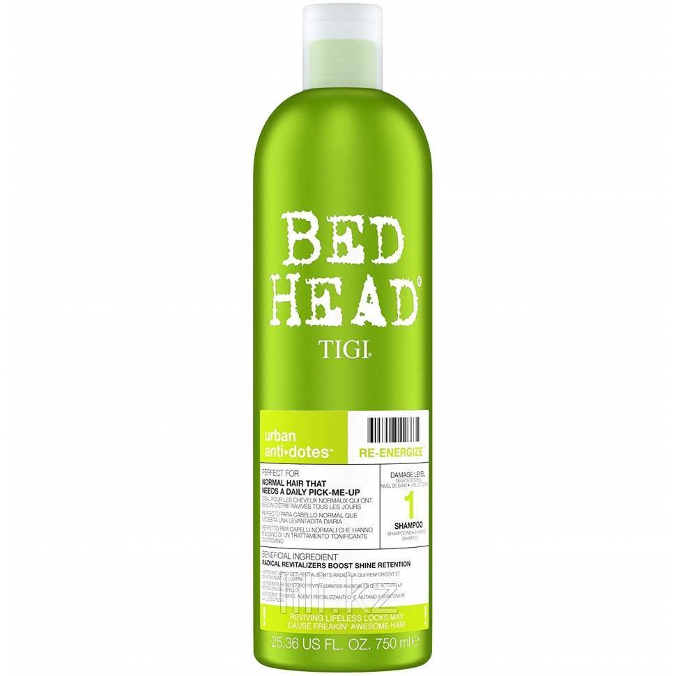 Шампунь для нормальных волос, уровень 1 - Bed Head Urban Anti+dotes Re-Energize 750 мл.
