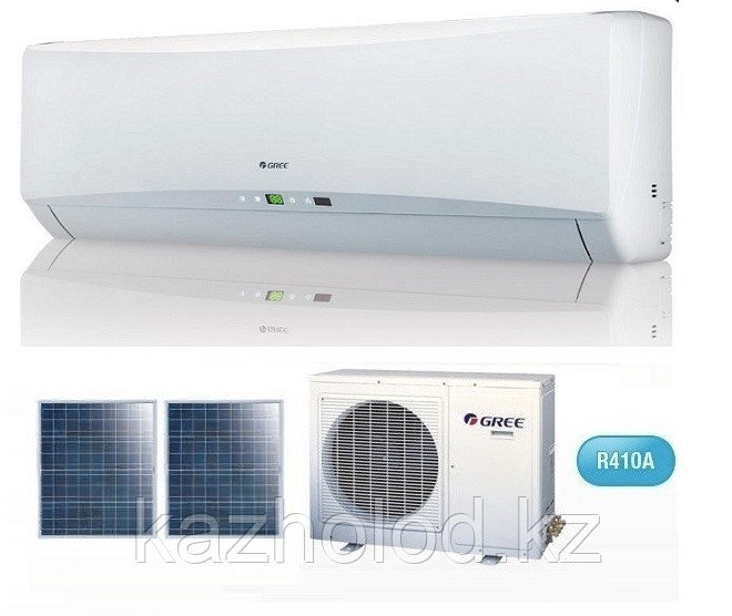 КОНДИЦИОНЕР НАСТЕННЫЙ GREE-12: SOLAR SERIES R410A GWH12TB-K3DNA1F (КОМПЛЕКТУЕТСЯ МЕДНЫМИ ТРУБАМИ)