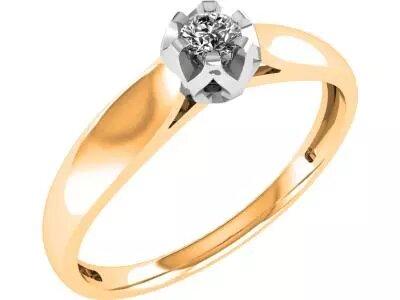 Золотое кольцо Diamond Union 5-3507-103-1К_16