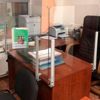 Защитный экран для стола 1600х600мм