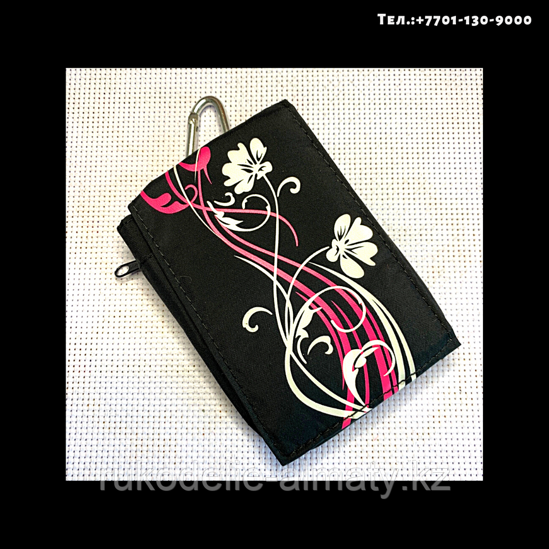 Чехол для сотового телефона "Golla" черный с цветочным принтом цветы - фото 1 - id-p77438893