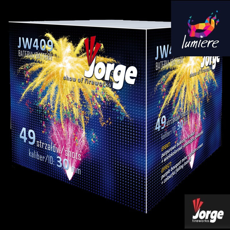 Батарея салютов Jorge JW409 Show of fireworks