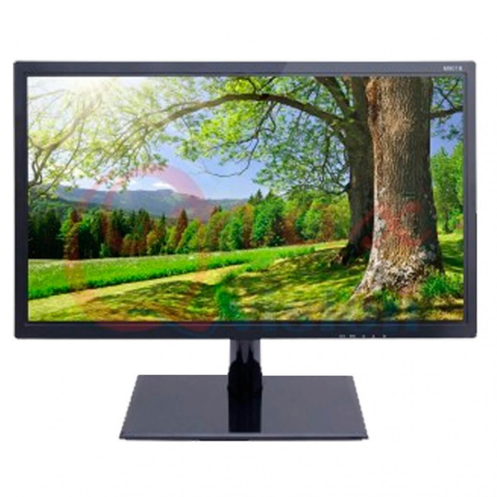 Монитор Qmax 18.5" M901B, Black, 1366x768 LED, 5ms, 16:9, 250 cd/m2, 90°/65°, 5m:1, D-Sub, б/п внешний, VES