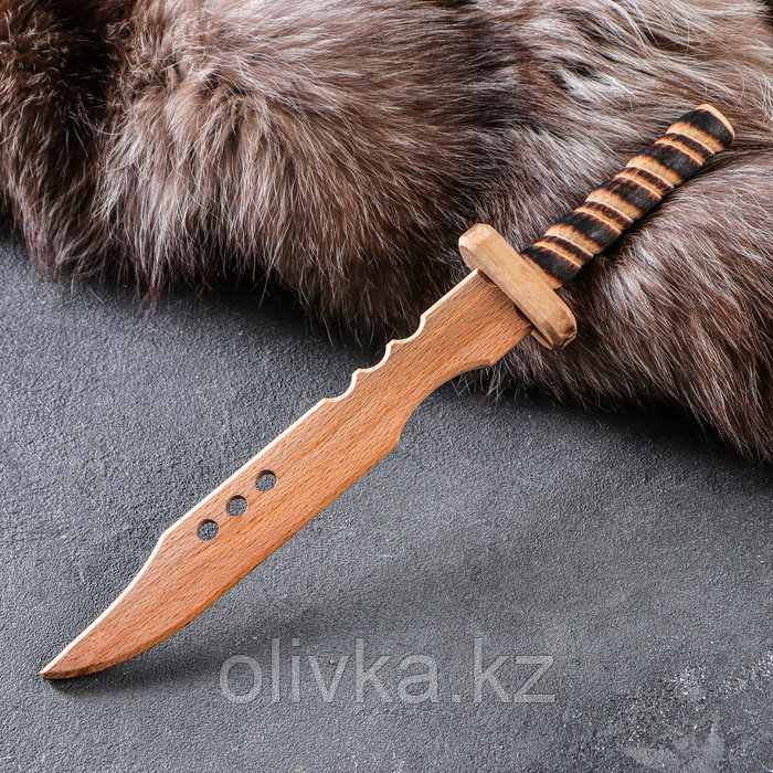 Сувенирное деревянное оружие "Нож самурая", 31 х 4,5 см, массив бука