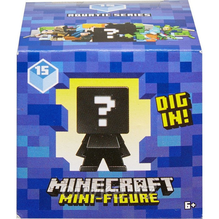 Тематическая мини-фигурка Minecraft, МИКС