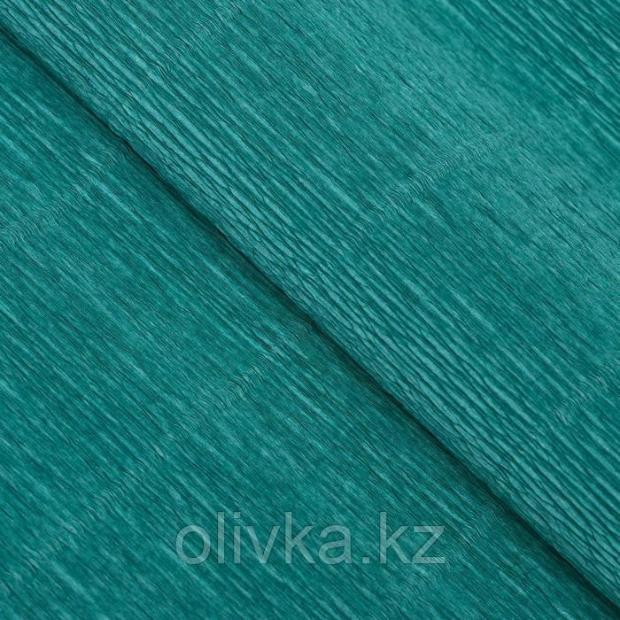Бумага гофрированная, 17E/4 "Тиффани зелёная" , 0,5 х 2,5 м