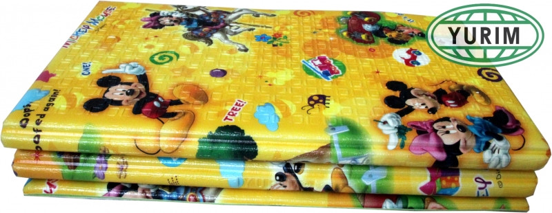 Развивающий игровой складной коврик Юрим Микки Маус