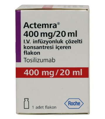 Актемра (тоцилизумаб) 
400 мг/20 мл (Европа)