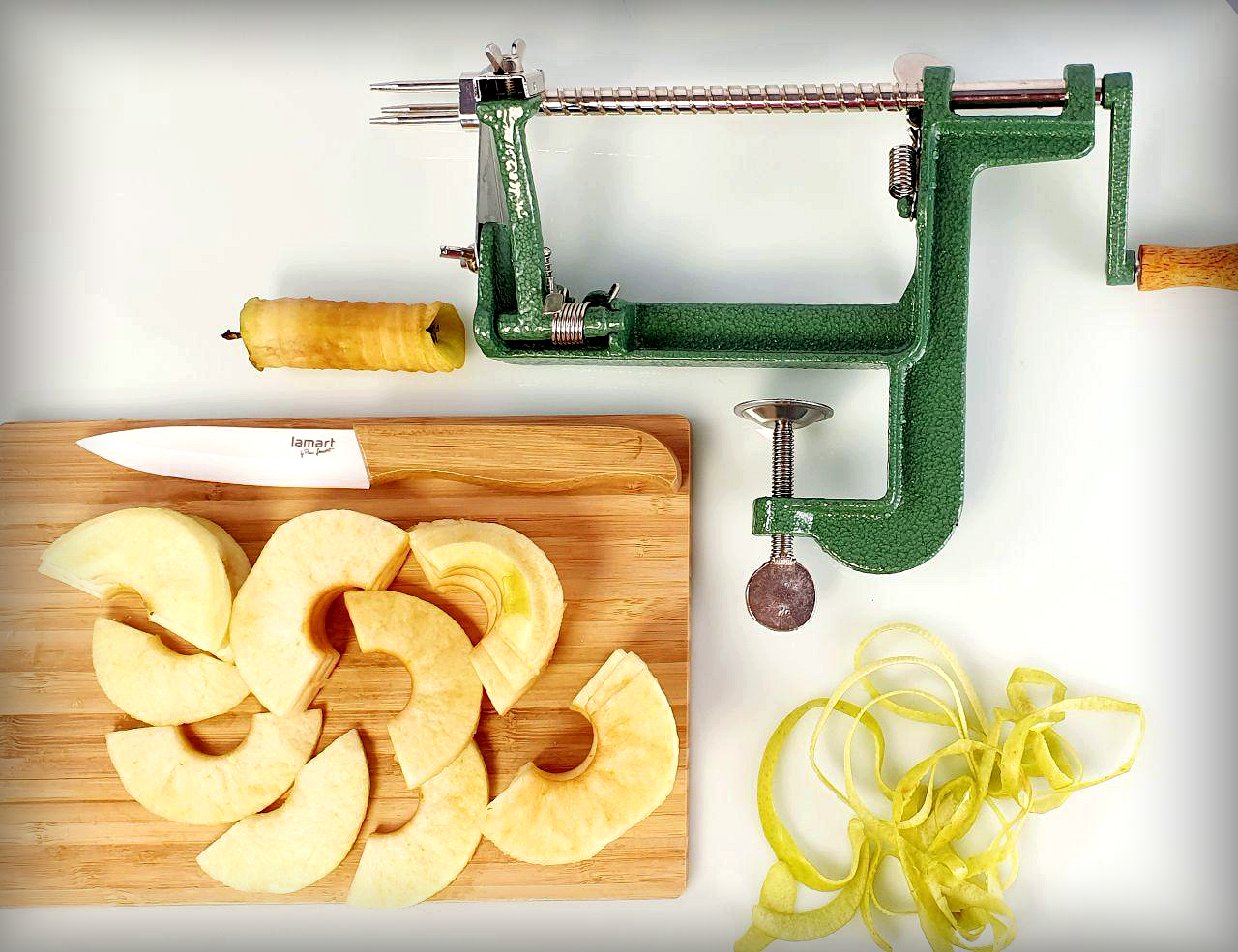 Apple Peeler - Слайсер для нарезки яблок, фруктов и овощей - фото 7 - id-p77098808