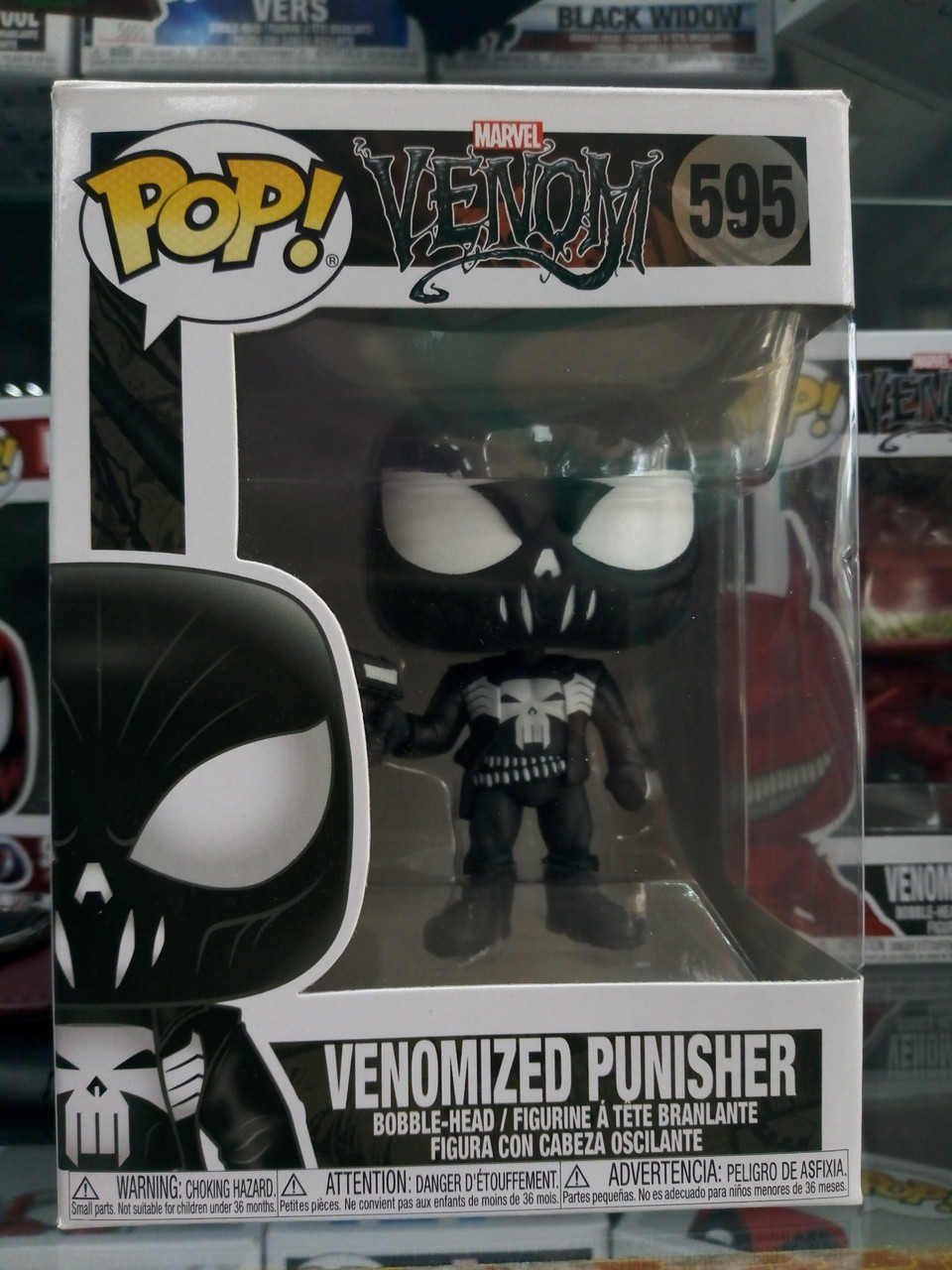 Funko Pop Marvel Venomized Punisher 595 (Каратель)