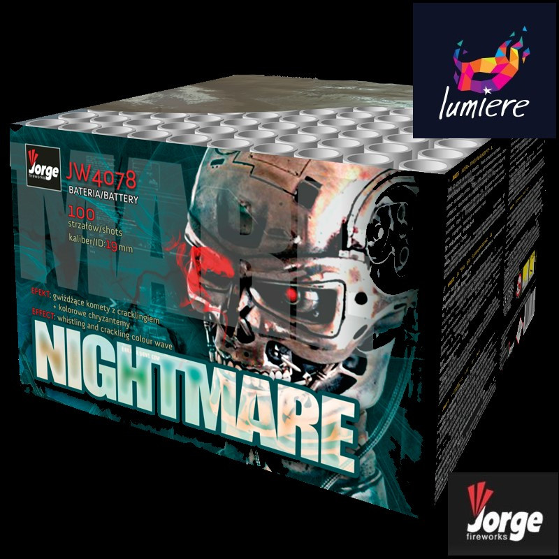 Батарея салютов Jorge JW4078 Nightmare