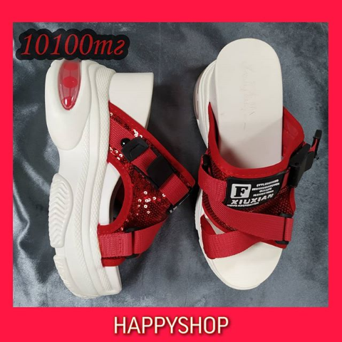 Женские босоножки на платформе красные 35-39 размер