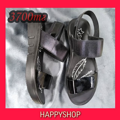 Женские босоножки черные 36-40 размер