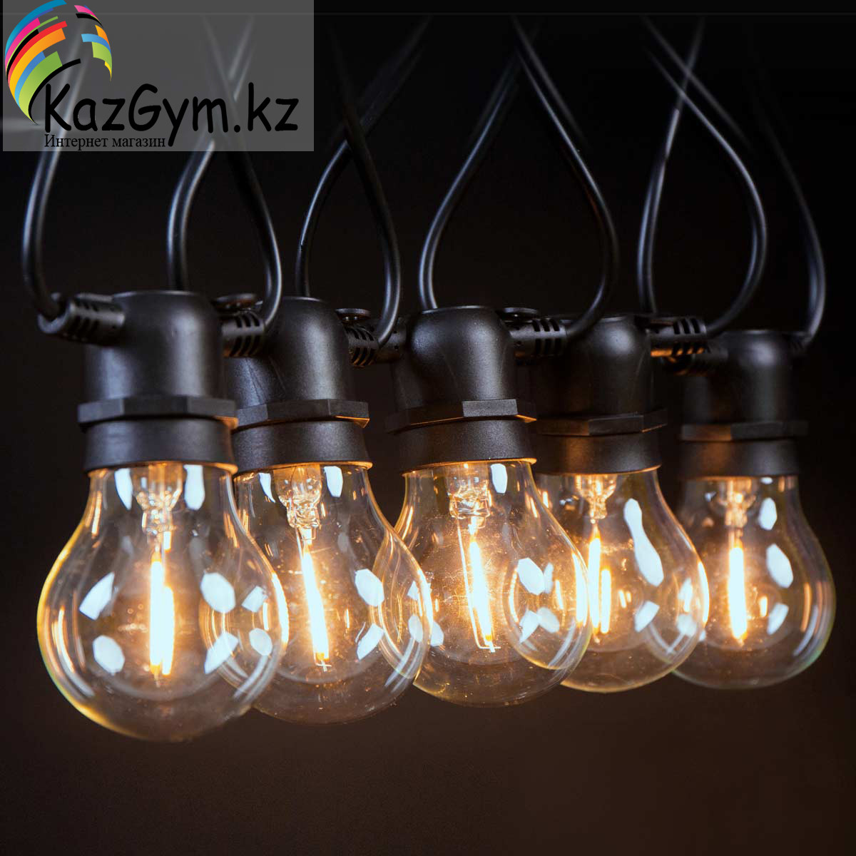 Лампа накаливания для Ретро гирлянды "Белт Лайт" (Вольфрам), 11Вт ...