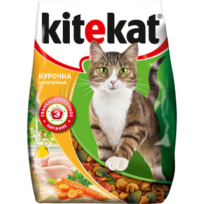 Корм Kitekat для кошек "Курочка аппетитная" - 1,9 кг - фото 1 - id-p77488421