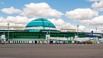 Реклама в аэропортах Казахстана