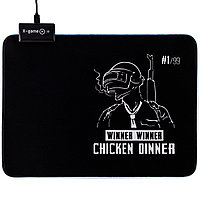 Коврик для компьютерной мыши, X-game, Chicken Dinner (Led), 360 x 260 x 4mm, Резиновая основа, Ткане, фото 1