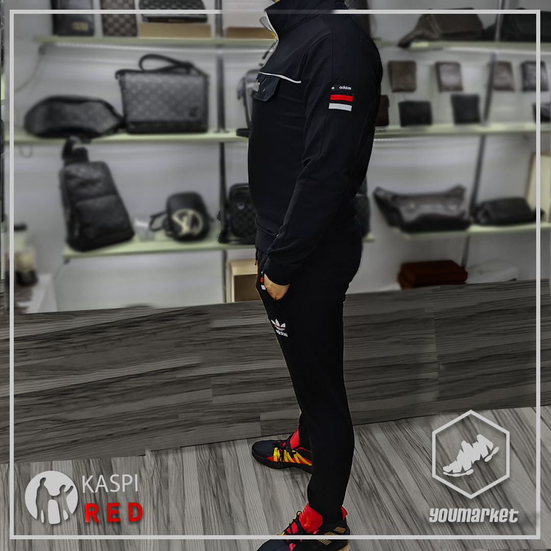 Спортивный костюм Adidas Black в Алматы - фото 4 - id-p77492830