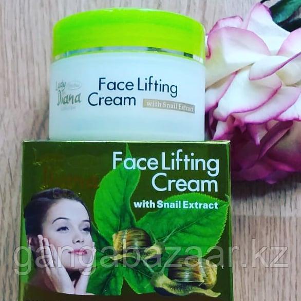 Крем для лица подтяжка Леди Диана (Face Lifting Cream Lady Diana) с экстрактом улитки, 80 гр