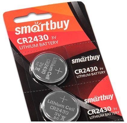 Батарейка CR2430 Smartbuy Lithium Battery
