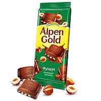 0744 Шоколад "Alpen Gold" фундук