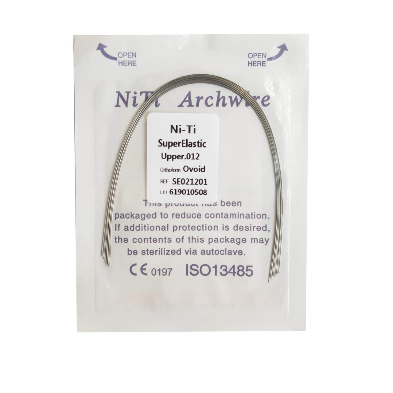 Ортодонтическая дуга для брекетов NiTi - фото 1 - id-p77497542