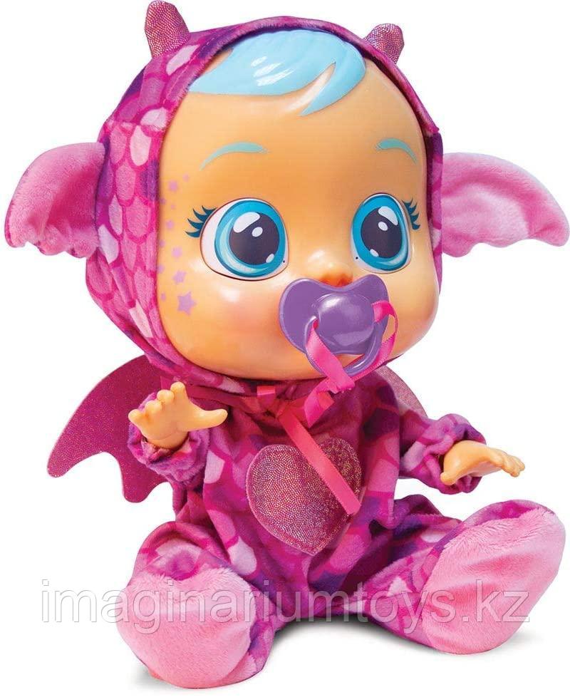Cry Babies плачущая интерактивная кукла Край Беби "Бруни дракоша", фото 1