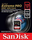 SanDisk Extreme Pro SDXC UHC-I  128GB 170MB/s, фото 2