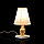 Лампа настольная "Граната" бело-золотистая, фото 4