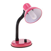 Настольная лампа с роликом, розовая