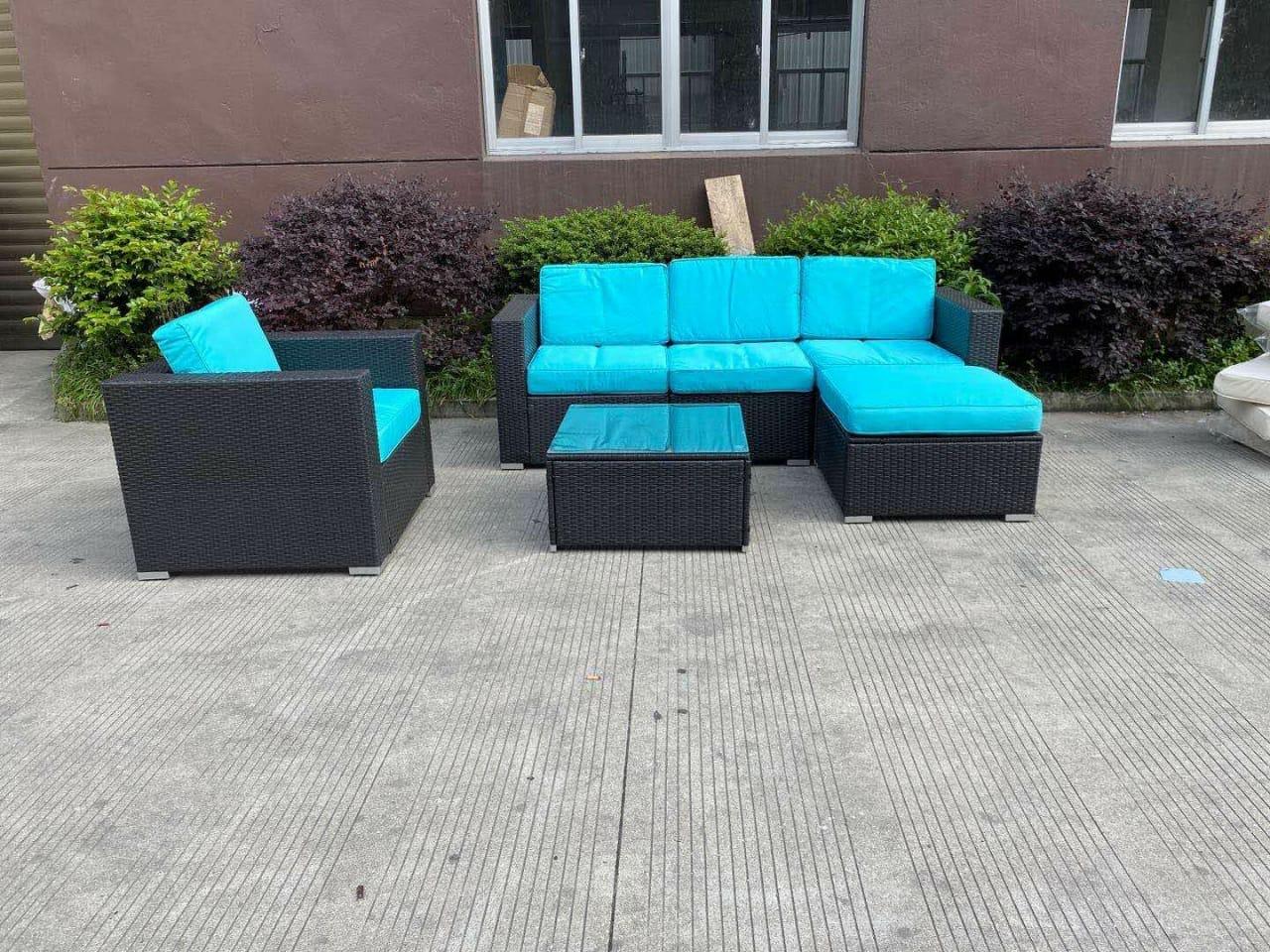 Комплект мебели "Оттава" (голубой/бежевый) - фото 3 - id-p77493042