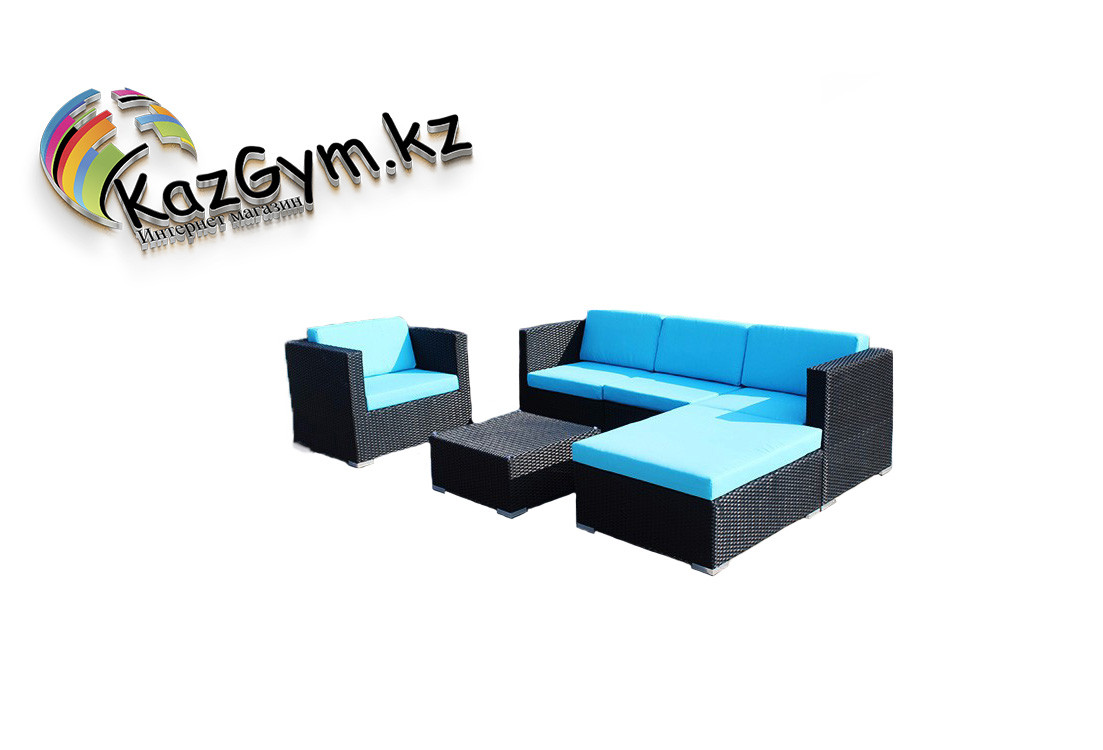 Комплект мебели "Оттава" (голубой/бежевый) - фото 1 - id-p77493042