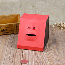 Копилка жующая монетки Face Bank, фото 3