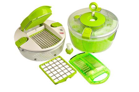 Универсальная ручная овощерезка Salad Chef (Салад Шеф) - Оплата Kaspi Pay, фото 2