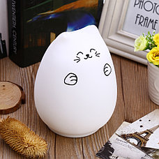 Силиконовый Led ночник-лампа "Кошечка" Улыбка, фото 2