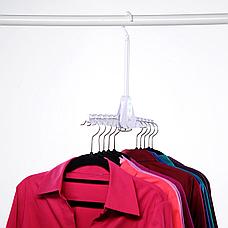 Складная двойная вешалка для одежды, фото 3