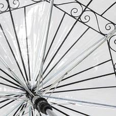 Прозрачный купольный зонт, фото 3
