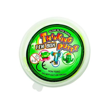 Умный пластилин светящийся в темноте PUTTY, цвет оранжевый - Оплата Kaspi Pay, фото 2