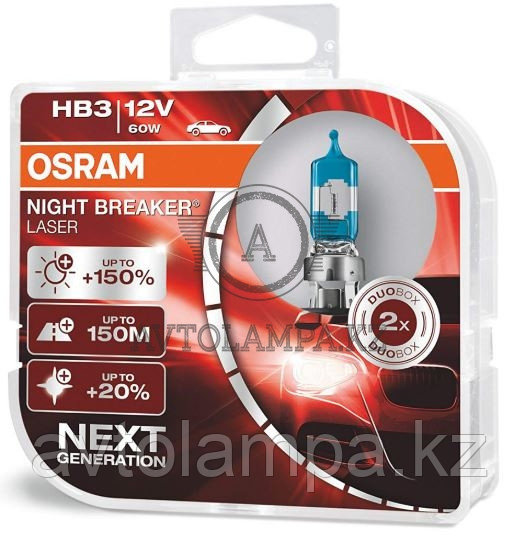 9005NL-HCB HB3 60W 12V OSRAM в уп 2шт.
