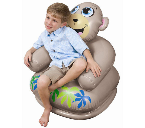 Кресло надувное детское «Весёлая зверушка» INTEX 68556 (Котенок) - фото 4 - id-p77557042