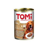 TOMI консервы - для собак  (три вида птицы) 400 гр.