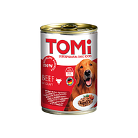 TOMI консервы - для собак (с говядиной) 400 гр.
