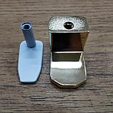 Ручка 8055 бел/зол, фото 5