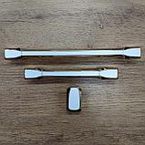 Ручка 8055 бел/зол, фото 7