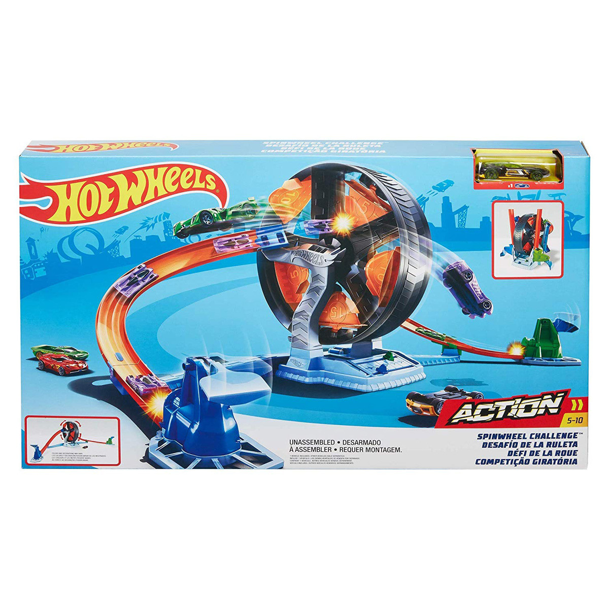 Hot Wheels Игровой набор Круговое противостояние Хот Вилс GJM75 / GJM77 - фото 1 - id-p73867693