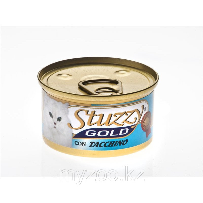 STUZZY GOLD влажный корм для кошек Мусс Индейка 85гр