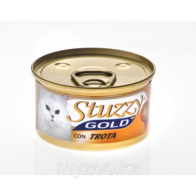 STUZZY GOLD влажный корм для кошек Мусс Форель 85гр